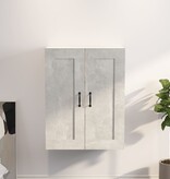 VidaXL Hangkast 69,5x32,5x90 cm betongrijs