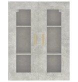 VidaXL Hangkast 69,5x34x90 cm betongrijs