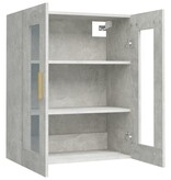 VidaXL Hangkast 69,5x34x90 cm betongrijs