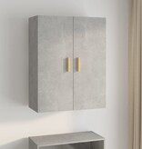 VidaXL Hangkast 69,5x34x90 cm betongrijs