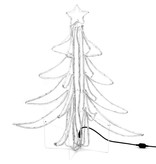 vidaXL Kerstfiguur boom inklapbaar met 360 LED's warmwit