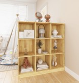 VidaXL Boekenkast/kamerscherm 104x33,5x110 cm massief grenenhout