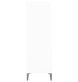 VidaXL Hoge kast 40x36x110 cm bewerkt hout wit