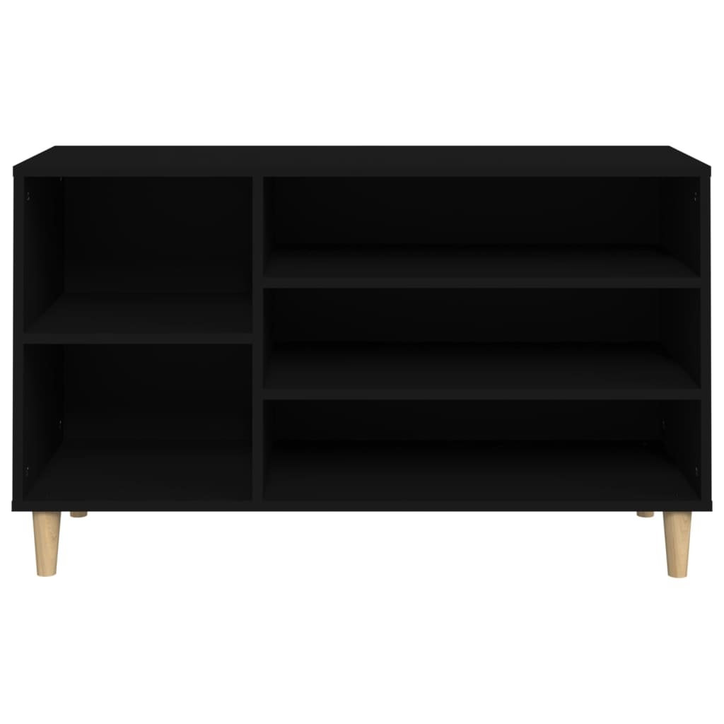 VidaXL Schoenenkast 102x36x60 cm bewerkt hout zwart