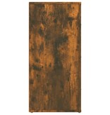 VidaXL Dressoir 40x33x70 cm bewerkt hout gerookt eikenkleurig