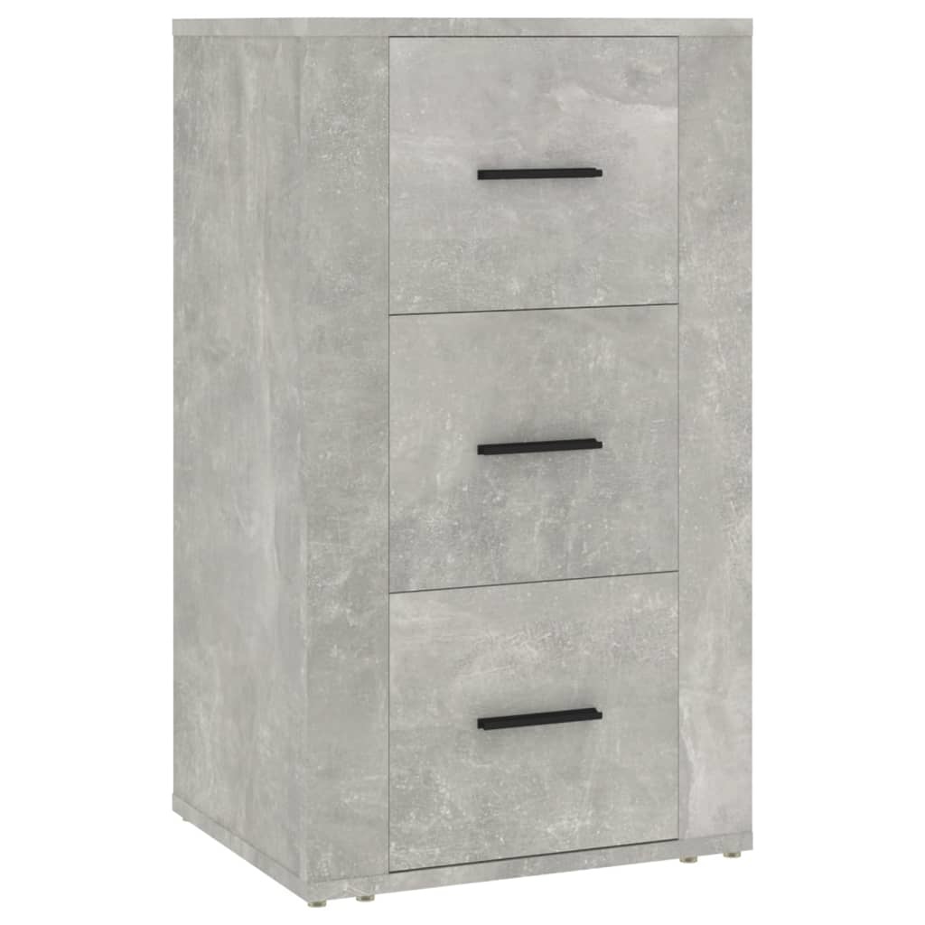 VidaXL Dressoir 40x33x70 cm bewerkt hout betongrijs