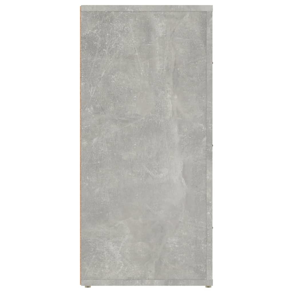 VidaXL Dressoir 40x33x70 cm bewerkt hout betongrijs