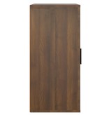 VidaXL Dressoir 40x33x70 cm bewerkt hout bruineikenkleurig