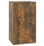 VidaXL Dressoir 40x33x70 cm bewerkt hout gerookt eikenkleurig