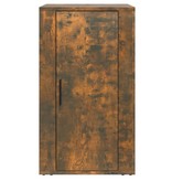 VidaXL Dressoir 40x33x70 cm bewerkt hout gerookt eikenkleurig