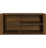 VidaXL Schoenenkast 100x35x45 cm bewerkt hout bruineikenkleurig