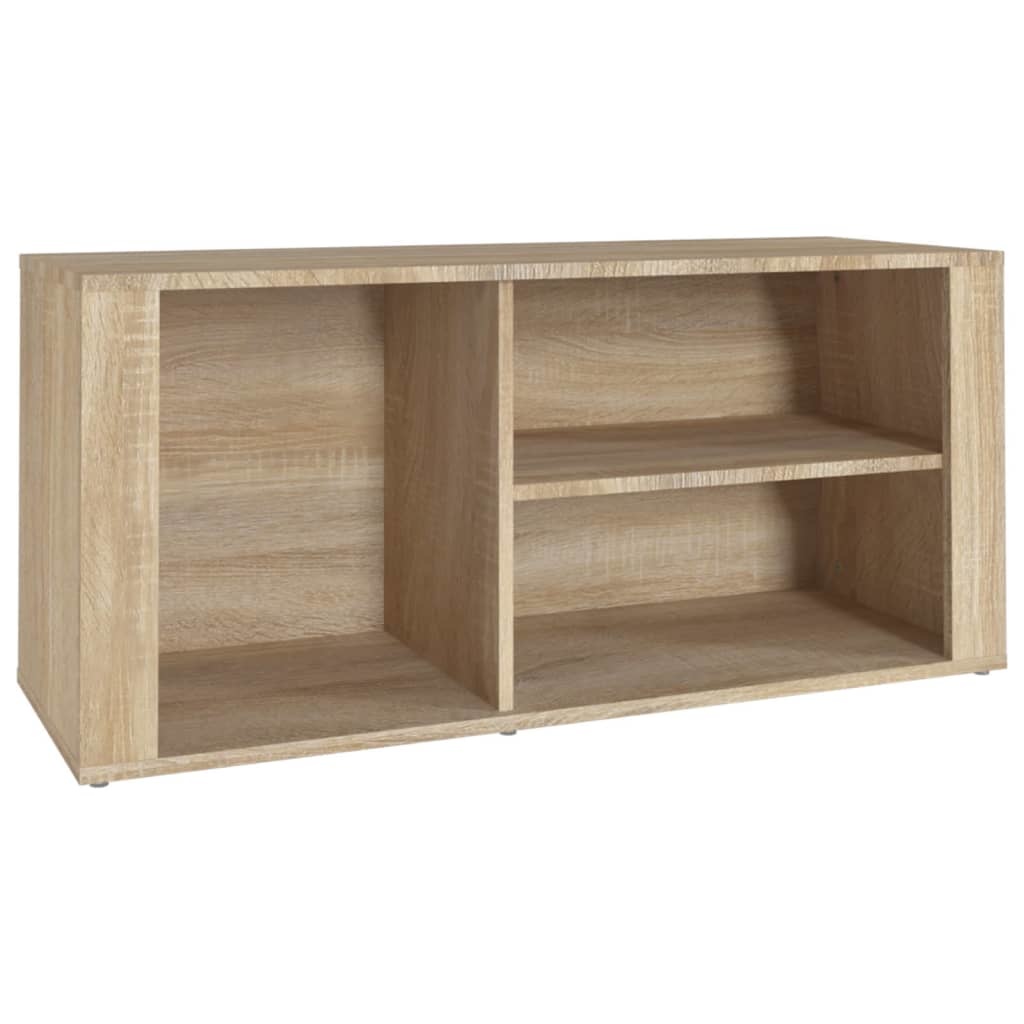 VidaXL Schoenenkast 100x35x45 cm bewerkt hout sonoma eikenkleurig