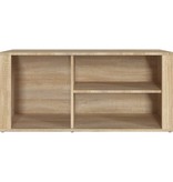 VidaXL Schoenenkast 100x35x45 cm bewerkt hout sonoma eikenkleurig