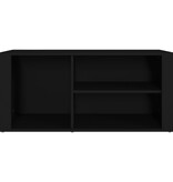 VidaXL Schoenenkast 100x35x45 cm bewerkt hout zwart