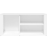 VidaXL Schoenenkast 100x35x45 cm bewerkt hout wit