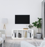 VidaXL Tv-meubel 100x35x40 cm bewerkt hout wit