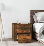 VidaXL Nachtkastje 50x39x47 cm gerookt eikenkleurig