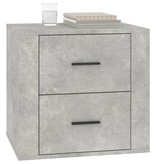 VidaXL Nachtkastje 50x39x47 cm betongrijs