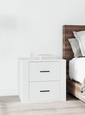 VidaXL Nachtkastje 50x39x47 cm wit