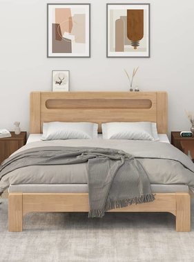 VidaXL Nachtkastjes 2 st 50x39x47 cm bruineikenkleurig