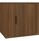 VidaXL Nachtkastje 50x39x47 cm bruineikenkleurig