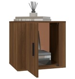 VidaXL Nachtkastje 50x39x47 cm bruineikenkleurig