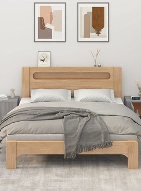 VidaXL Nachtkastjes 2 st 50x39x47 cm grijs sonoma eikenkleurig