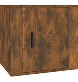 VidaXL Nachtkastje 50x39x47 cm gerookt eikenkleurig