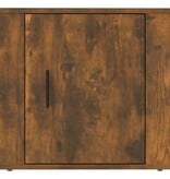 VidaXL Nachtkastje 50x39x47 cm gerookt eikenkleurig