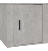 vidaXL Nachtkastje 50x39x47 cm betongrijs