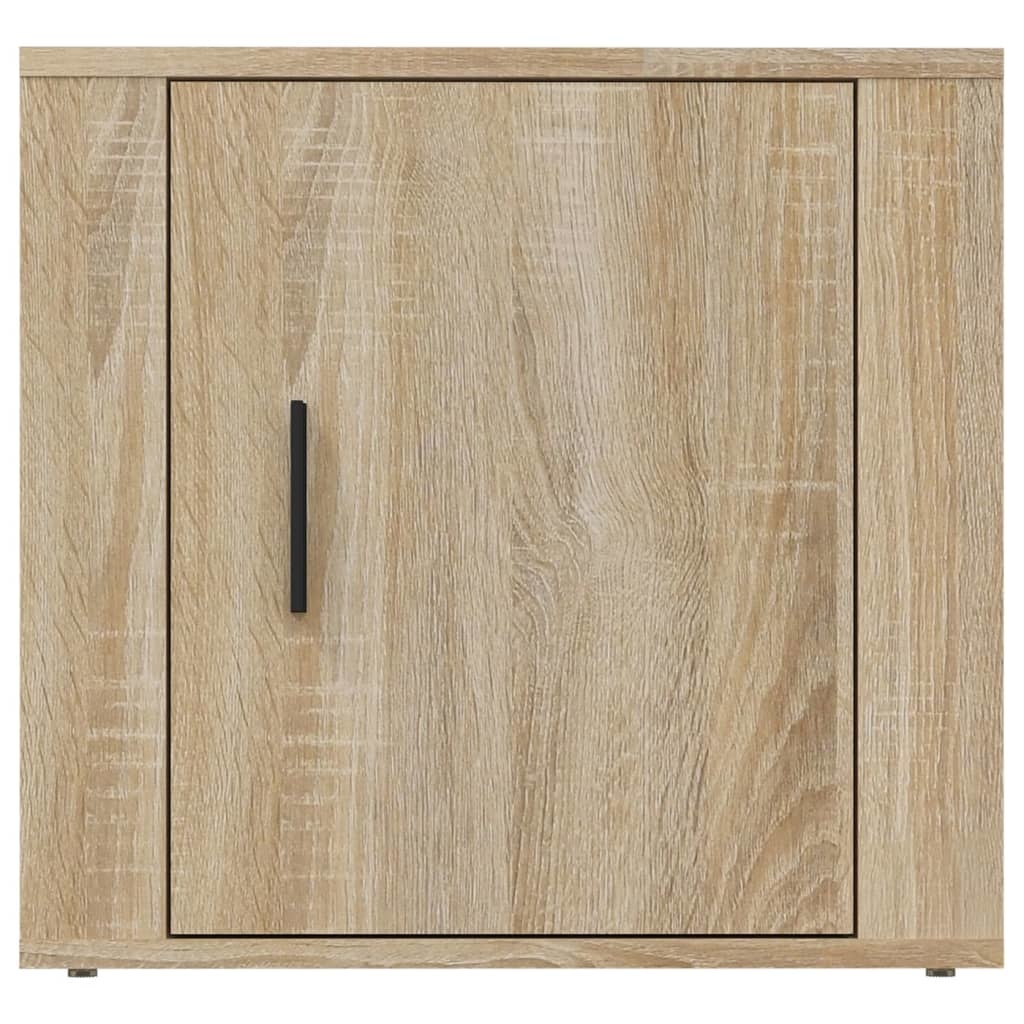 VidaXL Nachtkastje 50x39x47 cm sonoma eikenkleurig