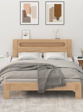 VidaXL Nachtkastjes 2 st 50x39x47 cm wit