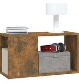 VidaXL Tv-meubel 60x24x32 cm bewerkt hout gerookt eikenkleurig