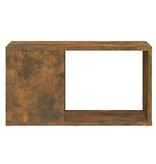 VidaXL Tv-meubel 60x24x32 cm bewerkt hout gerookt eikenkleurig