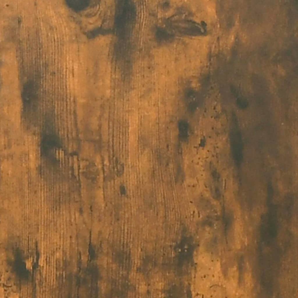 vidaXL Salontafel 60x60x42 cm bewerkt hout gerookt eikenkleurig