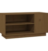 VidaXL Tv-meubel 80x35x40,5 cm massief grenenhout honingbruin