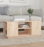 VidaXL Salontafel 90x49x40,5 cm massief grenenhout