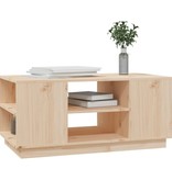 vidaXL Salontafel 90x49x40,5 cm massief grenenhout