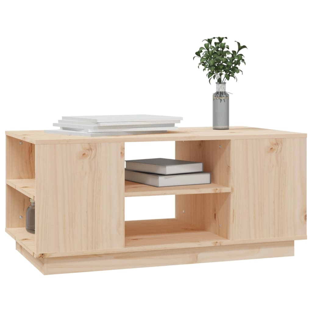 vidaXL Salontafel 90x49x40,5 cm massief grenenhout