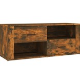 VidaXL Tv-meubel 100x35x40 cm bewerkt hout gerookt eikenkleurig