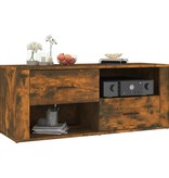 VidaXL Tv-meubel 100x35x40 cm bewerkt hout gerookt eikenkleurig