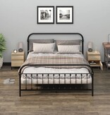 VidaXL Nachtkastjes 2 st 40x35x50 cm sonoma eikenkleurig