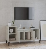 VidaXL Tv-meubel 100x35x55 cm bewerkt hout betongrijs