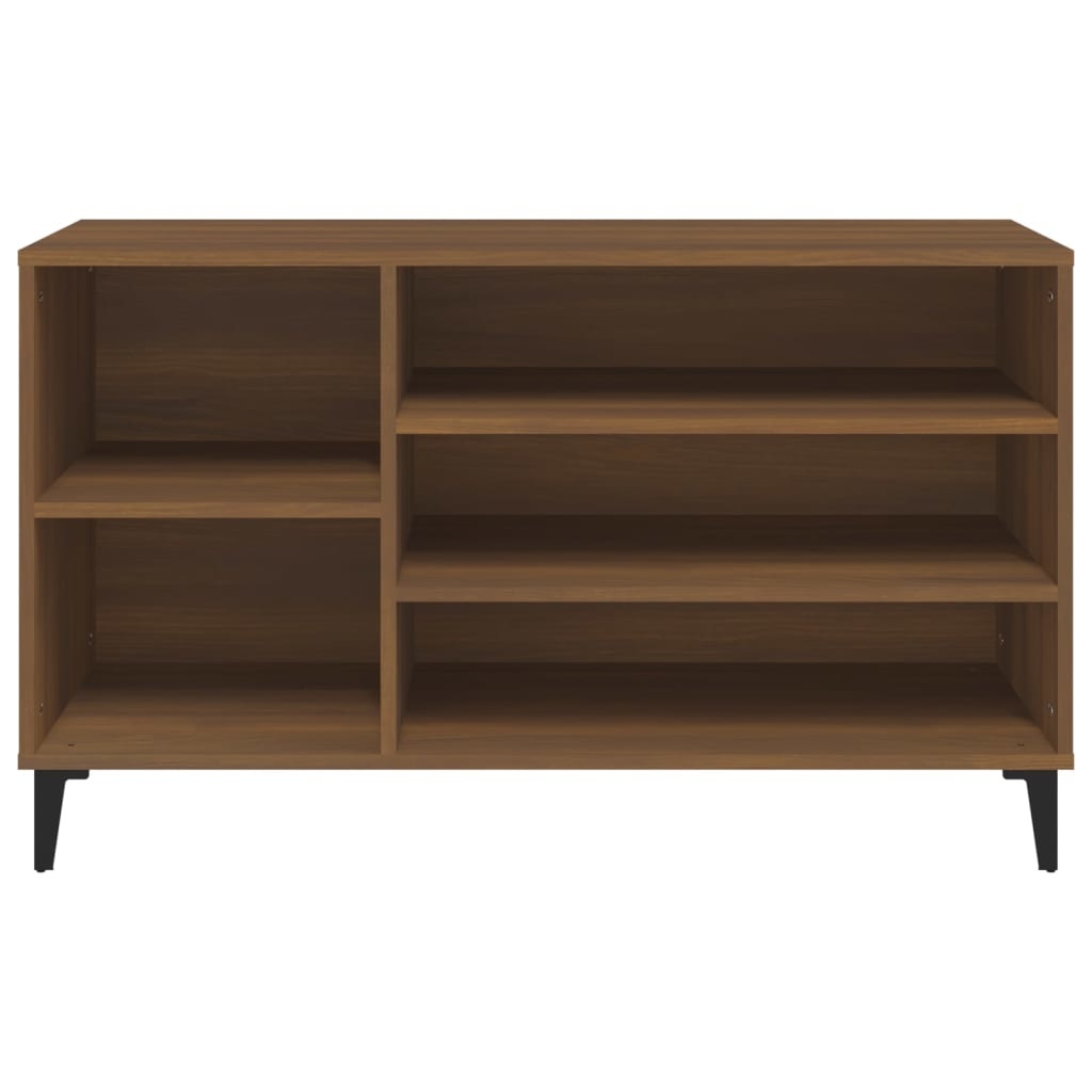 VidaXL Schoenenkast 102x36x60 cm bewerkt hout bruineikenkleurig