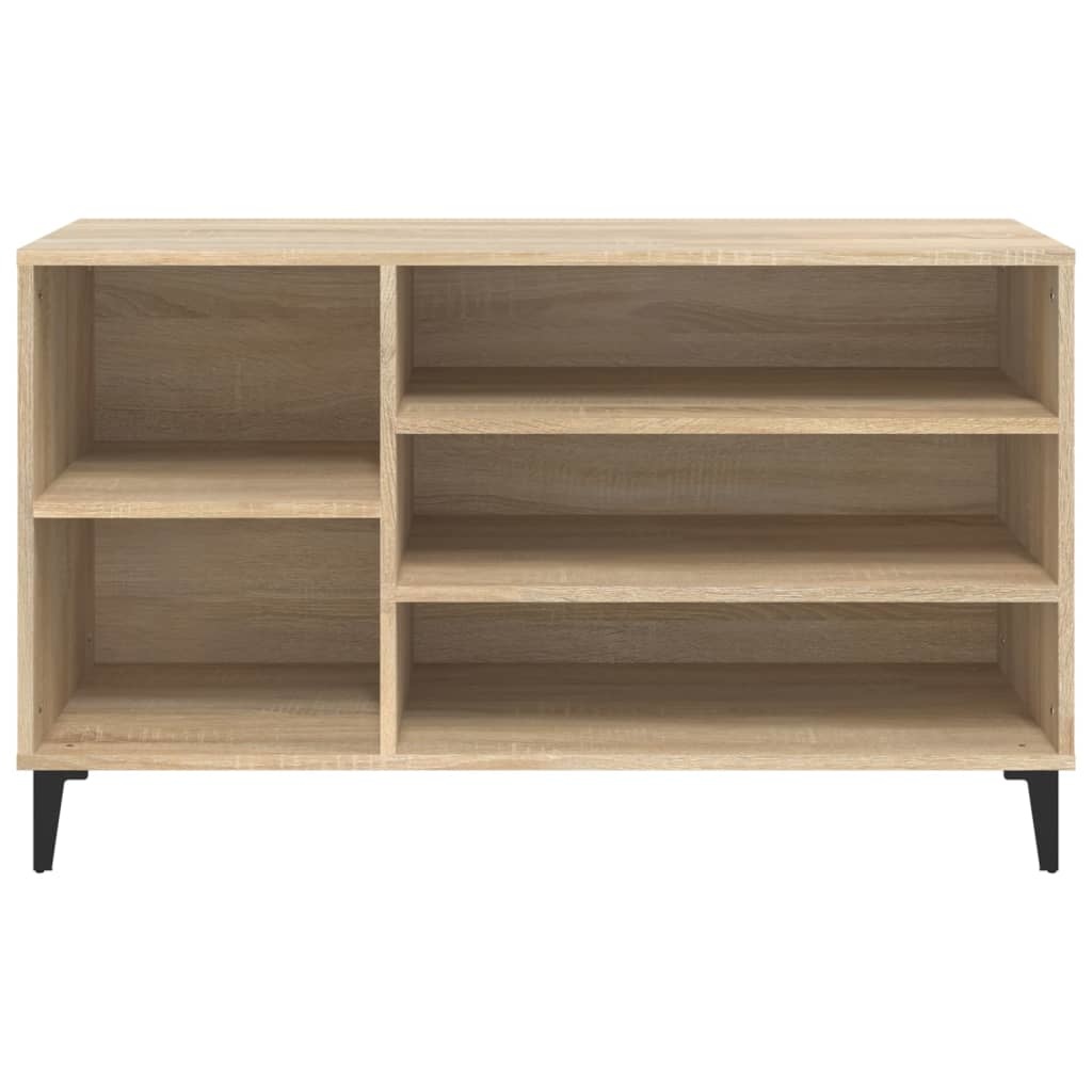 VidaXL Schoenenkast 102x36x60 cm bewerkt hout sonoma eikenkleurig