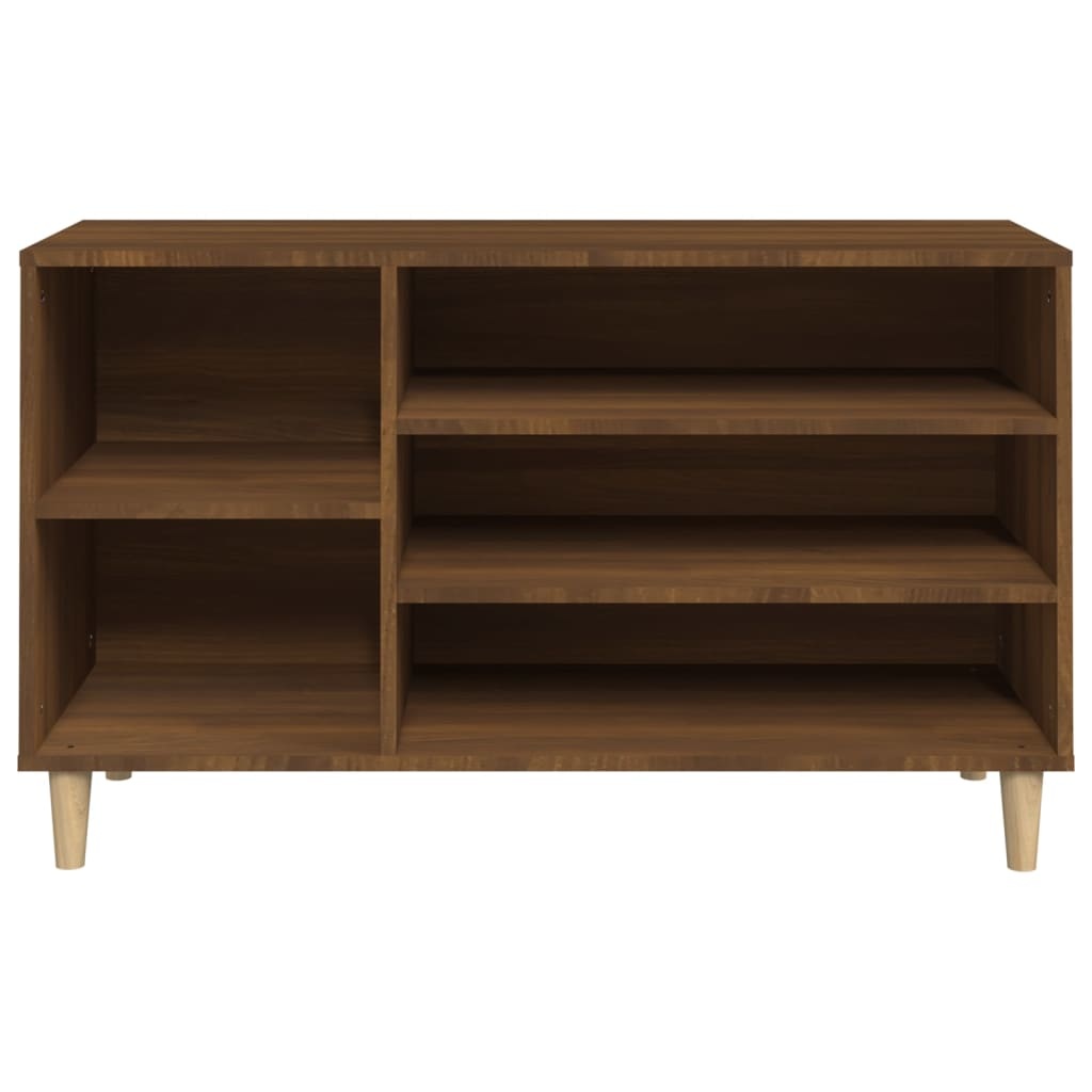 VidaXL Schoenenkast 102x36x60 cm bewerkt hout bruineikenkleurig