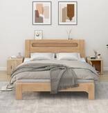 VidaXL Nachtkastjes 2 st 50x39x47 cm sonoma eikenkleurig