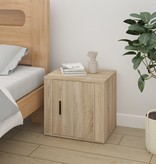 VidaXL Nachtkastjes 2 st 50x39x47 cm sonoma eikenkleurig