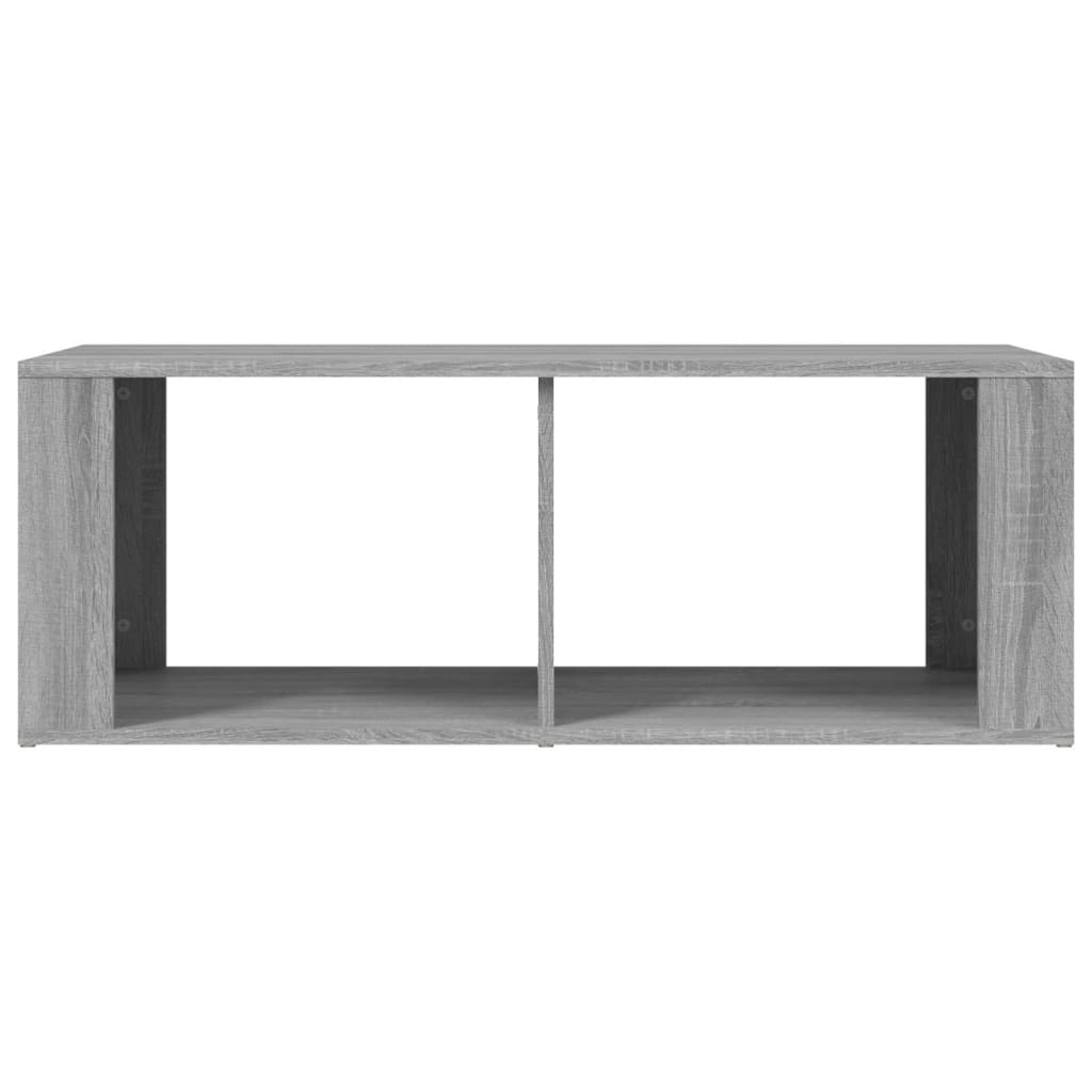 VidaXL Salontafel 100x50x36 cm bewerkt hout grijs sonoma eikenkleurig