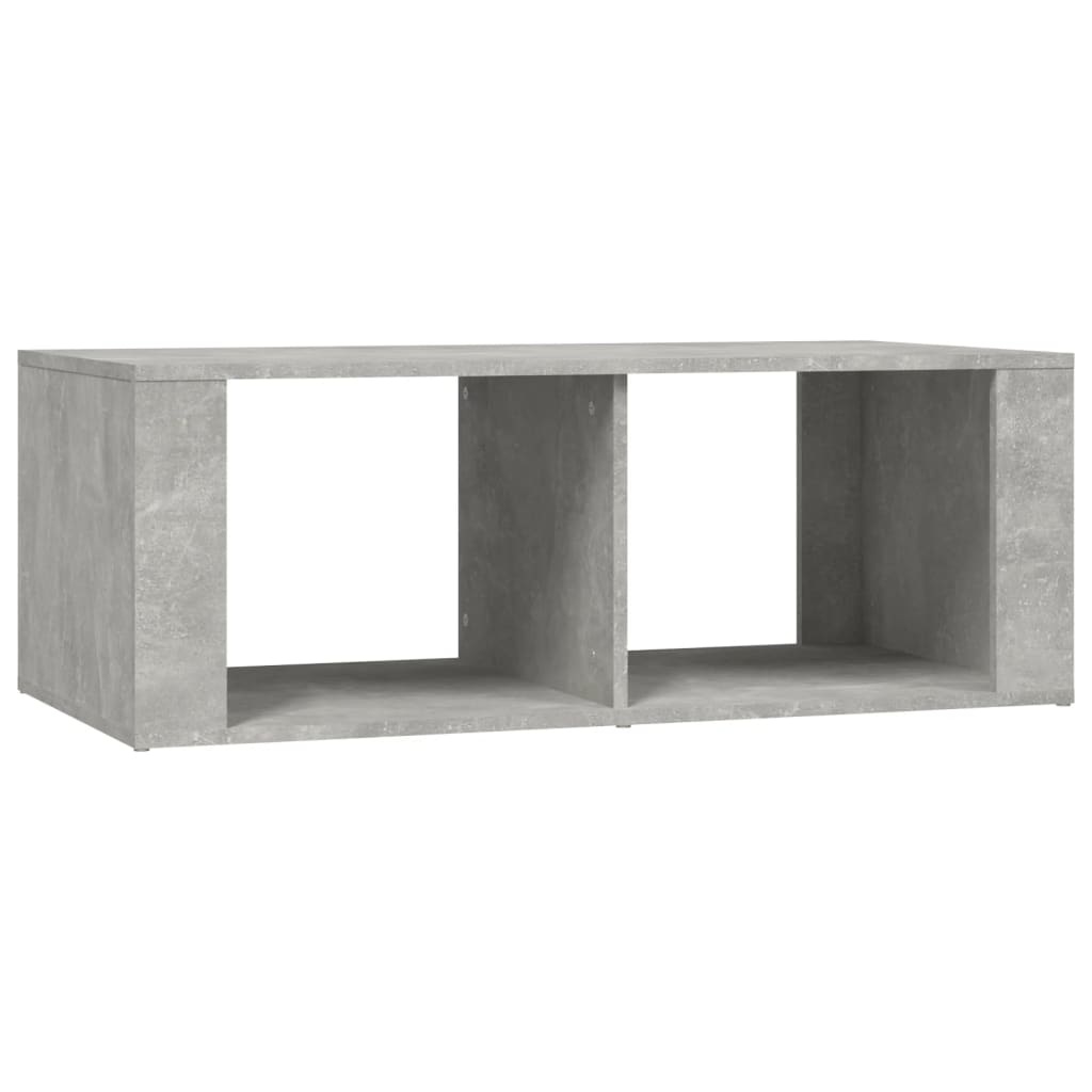vidaXL Salontafel 100x50x36 cm bewerkt hout betongrijs